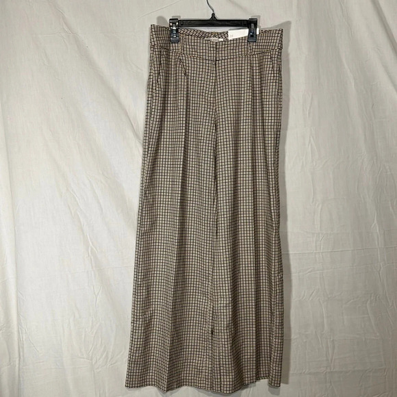 Cato Pants - NWT gold, tan, & black Cato midrise trousers size 10